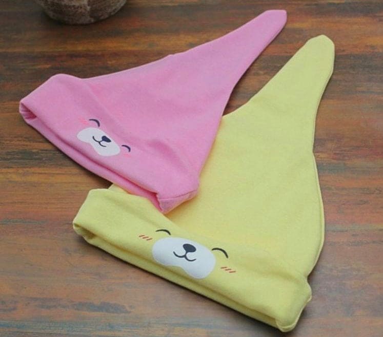 Cute Baby Honnet Hat, Newborn Baby Soft Hat, Cute Knot Caps For Boys Girls Cute Baby Honnet Hat, Newborn Baby Soft Hat, Cute Knot Caps For Boys Girls